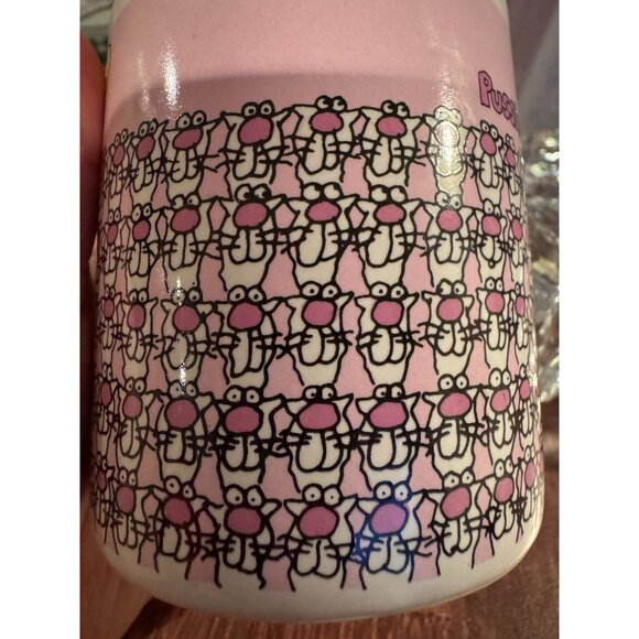 Vintage 1988 Enesco “Pussin’ 50” Cat Mug – Ernie Thomsen Design - Picture 2 of 7